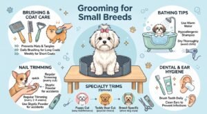 Grooming para Razas Pequeñas Populares en Miami: Guía de Cuidado Frente al Clima Tropical